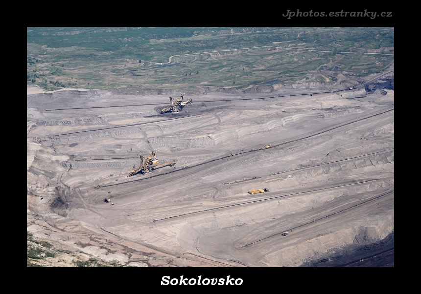 Sokolovsko. Surface coal mine - big excavators_8494